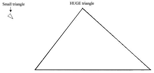 180 degrees triangle